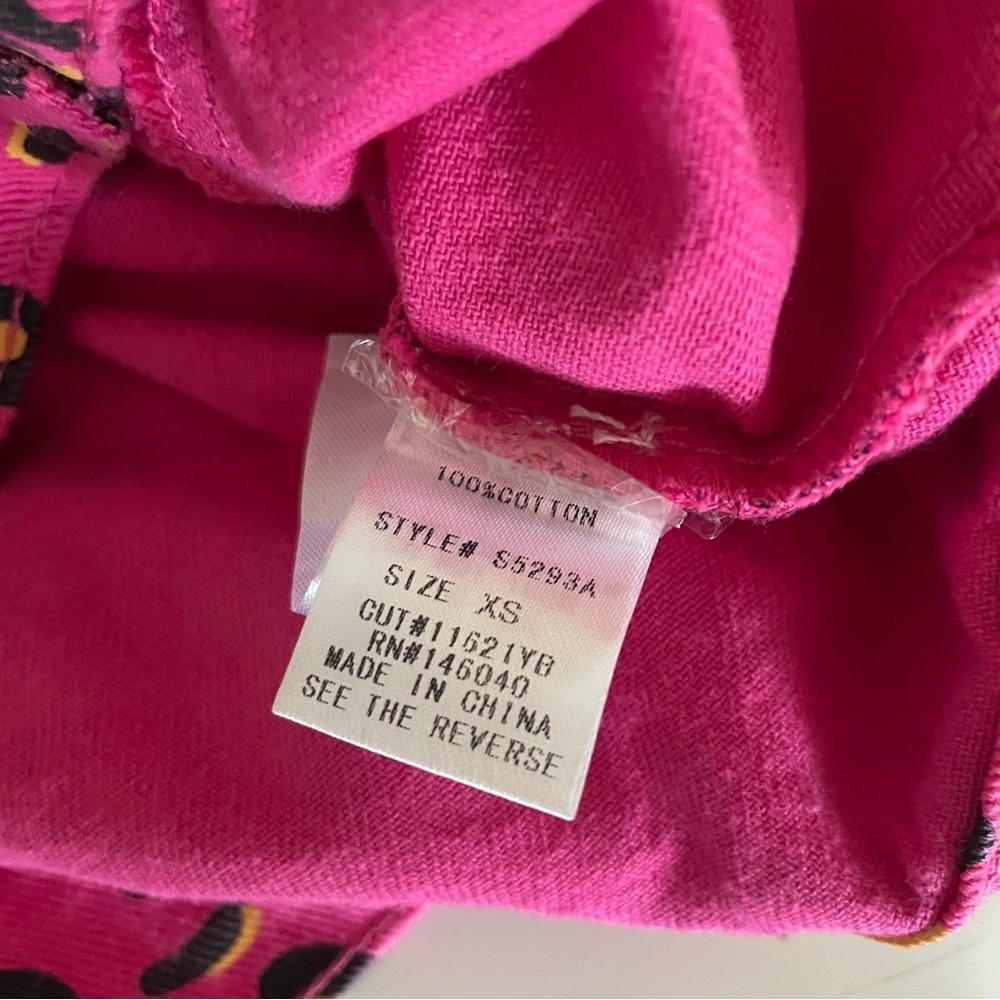 Sunset & SpringLeopard-Print Denim Jacket size S - Picture 5 of 11